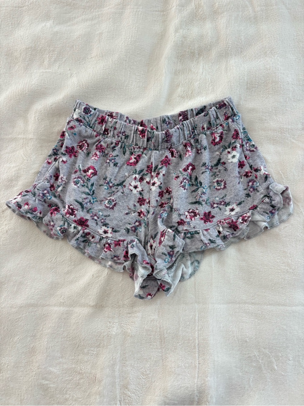 Floral pj shorts